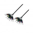 Adam Hall Cables KMCO3PPM38 Multicore-Kabel Klinke/Klinke...