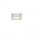 Boston PC8003S Patch Kabel, 6x Stereo Klinkenstecker, 0,3m