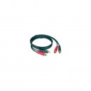 Klotz AT-CC0200 Audiokabel 2xCinch - 2xCinch, 2m