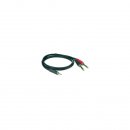 Klotz AY5-0100 Y-Kabel 1xMini Klinke 3p - 2xKlinke 2p, 1m